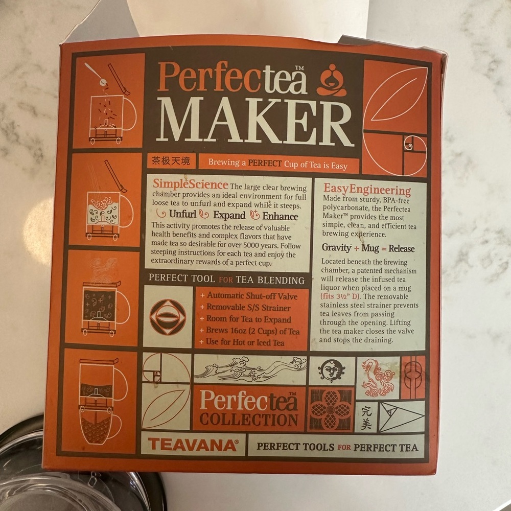 Teavana PerfecTea Tea Maker, 16 Ounce - Picture 5 of 5